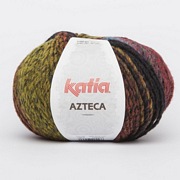 Katia Azteca  7854 Black-Lilac-Blue-Orange-Yellow