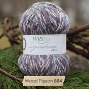 West Yorkshire Spinners Signature 4 Ply - Country Birds WOOD PIGEON
