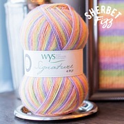 West Yorkshire Spinners Signature 4ply Cocktail Range SHERBERT