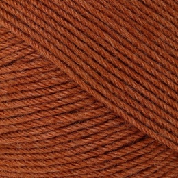 Regia Premium Silk 4 ply Sock Yarn Rust Red 0085