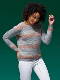 West Yorkshire Spinners Colour Lab 'Mae' Pop Stripe Jumper Kit Extra Large, Extra Extra Large