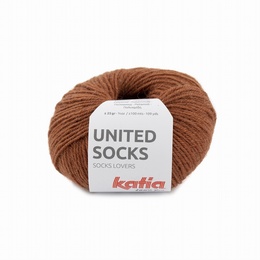 Katia United Socks Rust 2