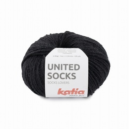 Katia United Socks Black 10