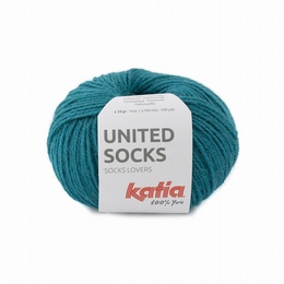 Katia United Socks Green Blue 23
