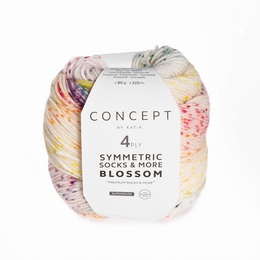 Katia Blossom Symmetric Socks & more Shade 65